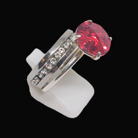 NEW Lustro Stella's Octillion Cut Swarovski Finest Zirconia in Sterling Silver - Picture 7 of 12